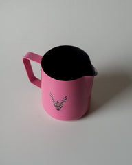 Premium Milk Frothing Jug – Pink Edition