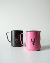 Premium Milk Frothing Jug – Pink Edition