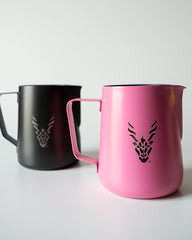 Premium Milk Frothing Jug – Pink Edition