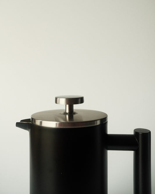 Premium Black French Press – Sleek & Durable Coffee Maker